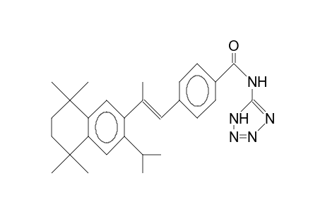 1-(4-Tetrazolylaminocarbonyl-phenyl)-trans-2-(7-isopropyl-1,1,4,4-tetramethyl-tetralinyl)-propene