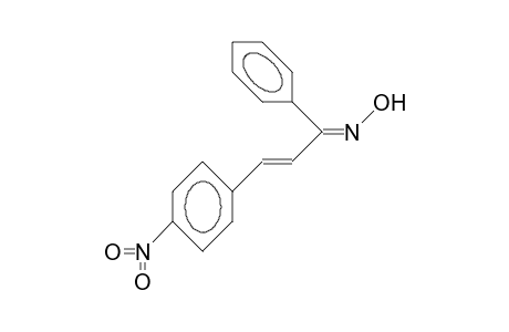 1-(4-Nitro-phenyl)-3-phenyl-(E,Z)-propen-3-one oxime