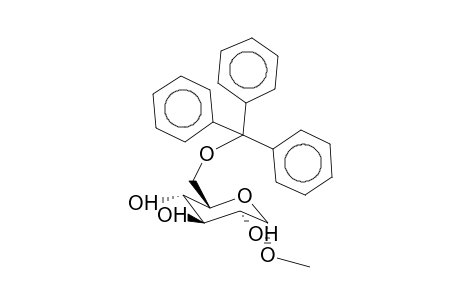 Methyl-6-O-triphenylmethyl-a-d-glucopyranoside