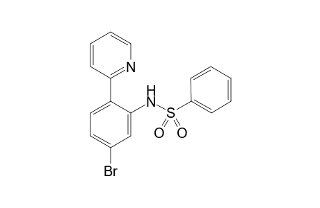 N-(5-bromo-2-(pyridin-2-yl)phenyl)benzenesulfonamide