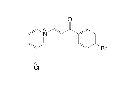 trans-1-[3-(p-bromophenyl)-3-oxopropenyl]pyridinium chloride