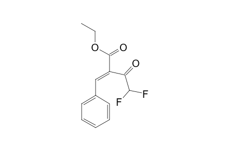 E-ETHYL-2-BENZYLIDENE-3-OXO-4,4-DIFLUOROBUTANOATE;MAJOR_ISOMER
