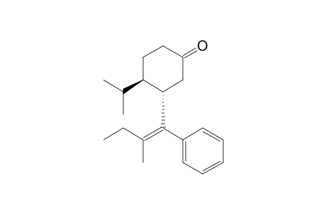(3S,4R)-3-[(E)-2-methyl-1-phenyl-but-1-enyl]-4-propan-2-yl-cyclohexan-1-one