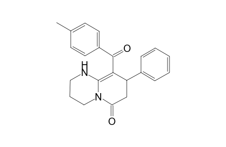 1-Oxo-3-phenyl-4-(p-methylbenzoyl)-6,10-diazabicyclo[4.4.0]dec-4-ene