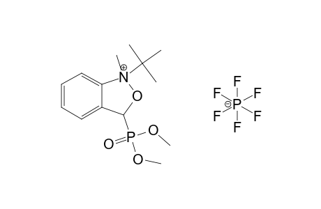 1-TERT.-BUTYL-3-(DIMETHOXYPHOSPHINOYL)-1-METHYL-2,1-BENZISOXAZOLINIUM-HEXAFLUOROPHOSPHATE