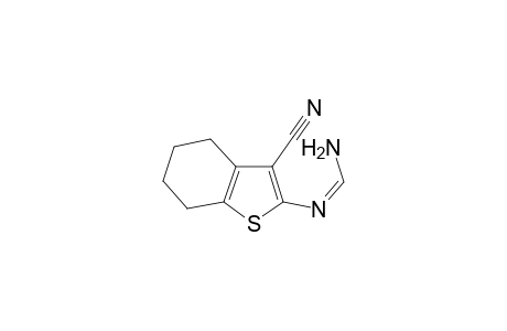 N'-(3-cyano-4,5,6,7-tetrahydro-1-benzothiophen-2-yl)methanimidamide