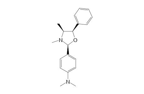 (2S,4S,5R)-2-[4-(DIMETHYLAMINO)-PHENYL]-3,4-DIMETHYL-5-DIPHENYL-OXAZOLIDINE