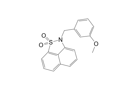 2H-Naphtho[1,8-cd]isothiazole, 2-(3-methoxybenzyl)-, 1,1-dioxide
