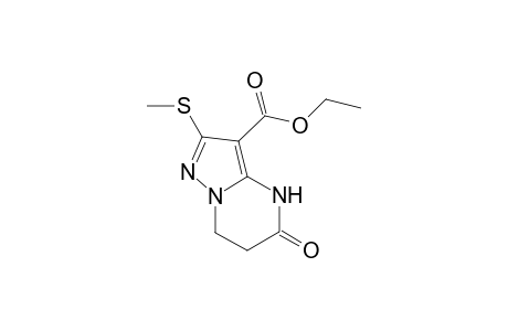 Ethyl 2-methylthio-5-oxo-4,5,6,7-tetrahydropyrazolo[1,5-a]pyrimidine-3-carboxylate