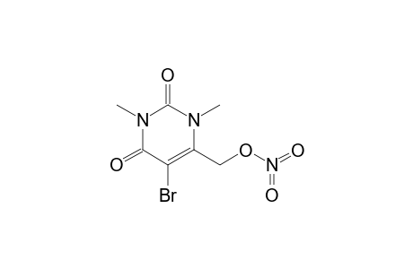 (5-bromo-1,3-dimethyl-2,6-dioxo-pyrimidin-4-yl)methyl nitrate