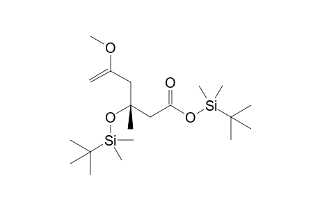 tert-Butyldimethylsilyl (R)-3-(tert-butyldimethylsilyloxy)-5-methoxy-3-methylhex-5-enoate