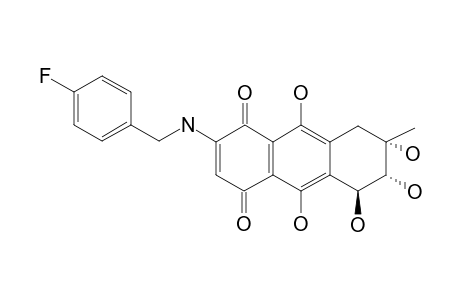 6-(PARA-FLUOROBENZYLAMINO)-6-DEMETHOXY-BOSTRYCIN