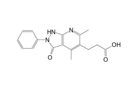1H-pyrazolo[3,4-b]pyridine-5-propanoic acid, 2,3-dihydro-4,6-dimethyl-3-oxo-2-phenyl-