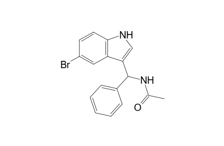 N-[(5-Bromo1H-indol-3-yl)(phenyl)methyl]acetamide