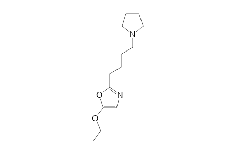 2-(4'-PYRROLIDINOBUTYL)-5-ETHOXY-OXAZOLE