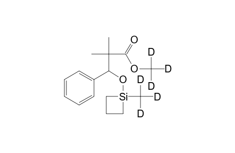 2,2-dimethyl-3-phenyl-3-[1-(trideuteriomethyl)siletan-1-yl]oxy-propionic acid trideuteriomethyl ester