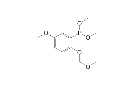 2-(Dimethoxyphosphino)-4-methoxyphenyl-methoxymethylether