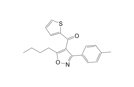 [5-n-Butyl-3-p-tolyl)isoxazol-4-yl](thiophen-2-yl)methanone