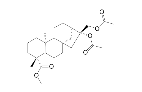 Methyl 16.beta.,17-diacetoxy-kauran-19-oate