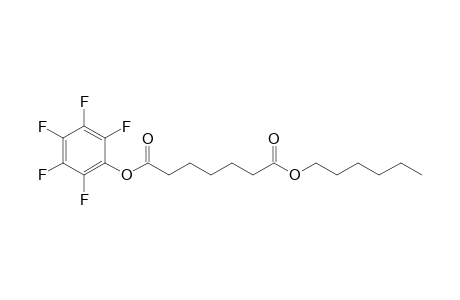 Pimelic acid, pentafluorophenyl hexyl ester
