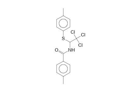 4-Methyl-N-(2,2,2-trichloro-1-[(4-methylphenyl)sulfanyl]ethyl)benzamide