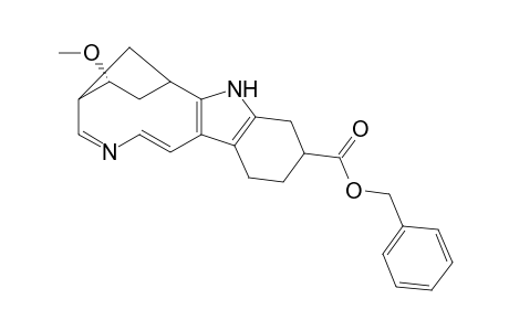 6,9-Methano-9H-azecino[5,4-b]indole-3(2H)-carboxylic acid, 1,4,5,6,7,8-hexahydro-8-methoxy-, phenylmethyl ester, (6R*,8S*)-(.+-.)-