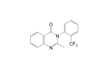 2-methyl-3-(alpha,alpha,alpha-trifluoro-o-tolyl)-4(3H)-quinazolinone
