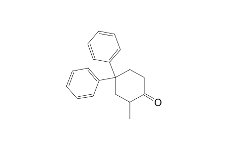 2-Methyl-4,4-diphenyl-1-cyclohexanone