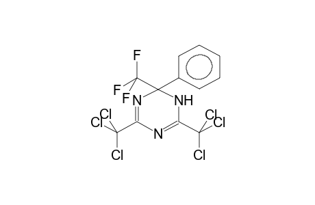 2-TRIFLUOROMETHYL-2-PHENYL-4,6-BIS(TRICHLOROMETHYL)-1,2-DIHYDRO-SYMM-TRIAZINE