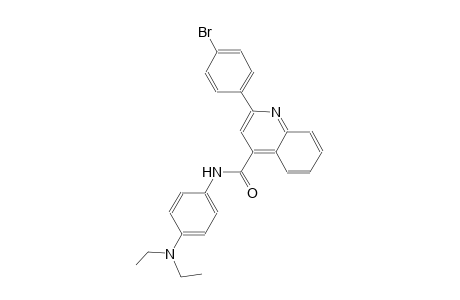 2-(4-bromophenyl)-N-[4-(diethylamino)phenyl]-4-quinolinecarboxamide