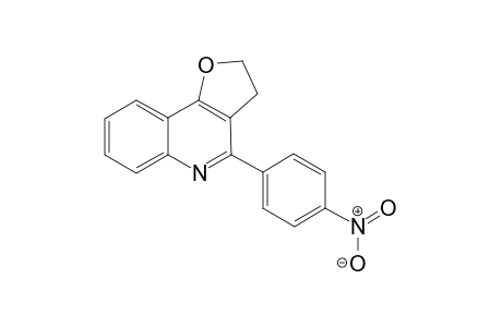 2,3-Dihydro-4-(4-nitrophenyl)furo[3,2-c]quinoline