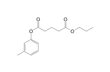 Glutaric acid, 3-methylphenyl propyl ester