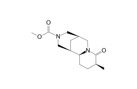METHYL-(1R,2S,5S,9R)-5-METHYL-6-OXO-7,11-DIAZATRICYCLO-[7.3.1.0(2,7)]-TRIDECANE-11-CARBOXYLATE