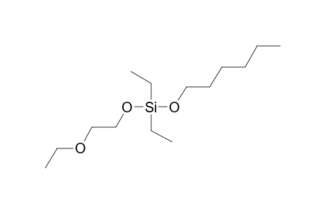 Silane, diethyl(2-ethoxyethyloxy)hexyloxy-