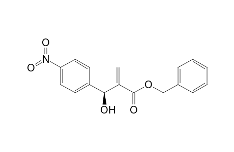 Benzyl (S)-3-Hydroxy-3-(p-nitrophenyl)-2-methylenepropanoate