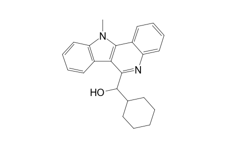 6-(1-Hydroxy-1-cyclohexylmethyl)-11-methyl-11H-indolo[3,2-c]quinoline