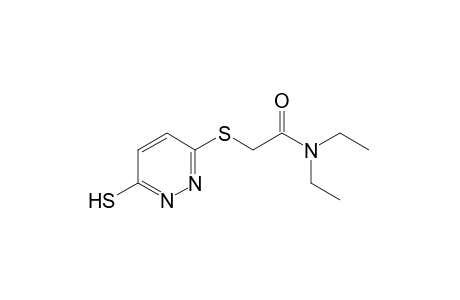 N,N-diethyl-2-[(6-mercapto-3-pyridazinyl)thio]acetamide