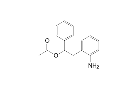 2-(2-Aminophenyl)-1-phenylethyl acetate