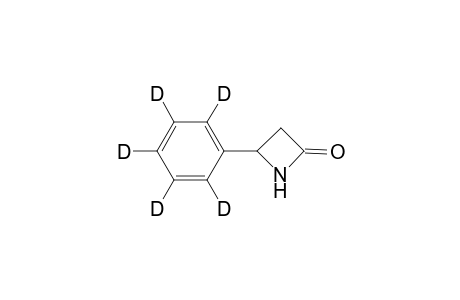 4-(Pentadeuteriophenyl)-2-azatidinone
