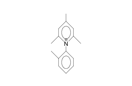 2,4,6-Trimethyl-1-(2-tolyl)-pyridinium cation