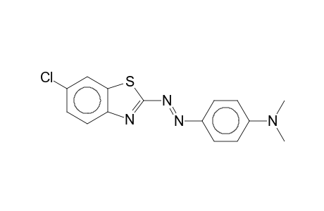 4-[(E)-(6-Chloro-1,3-benzothiazol-2-yl)diazenyl]-N,N-dimethylaniline