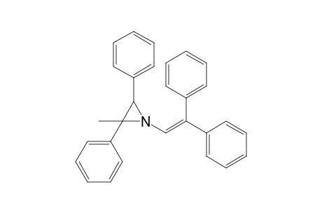 1-(2,2-diphenylethenyl)-2-methyl-2,3-diphenyl-aziridine