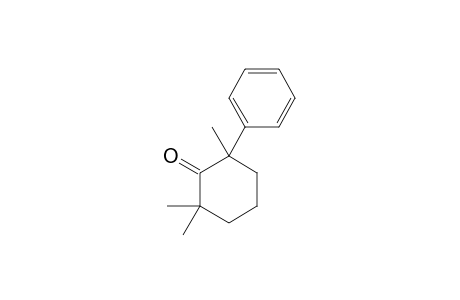 2-PHENYL-2,6,6-TRIMETHYL-CYCLOHEXANONE