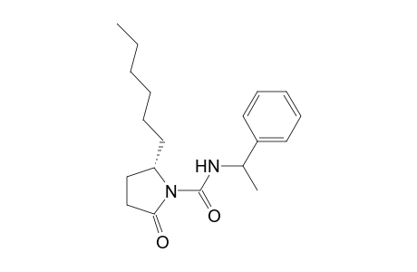 N-[(S)-1-Phenylethyl]-5-hexyl-2-pyrrolidone-1-carboxamide