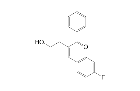 (2Z)-2-[(4-fluorophenyl)methylene]-4-hydroxy-1-phenyl-butan-1-one