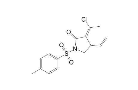3-(1'-Chloroethylidene)-4-(ethenyl)-N-(p-tolylsulfonyl)-pyrrolidin-2-one