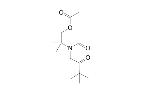 2-[(2'-Oxo-2'-(t-butyl)-3',3'-dimethyl)-N-formylamino]-2-methylpropyl acetate