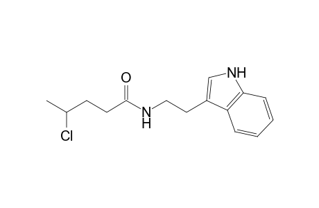 4-Chloro-N-(2-indol-3-ylethyl)valeramide