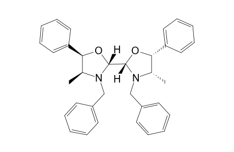 N,N'-Dibenzyl-5,5'-diphenyl-4,4'-dimethyl-2,2'-bis(oxazolidine)