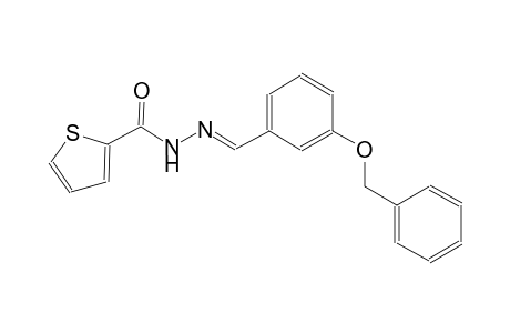 N'-{(E)-[3-(benzyloxy)phenyl]methylidene}-2-thiophenecarbohydrazide